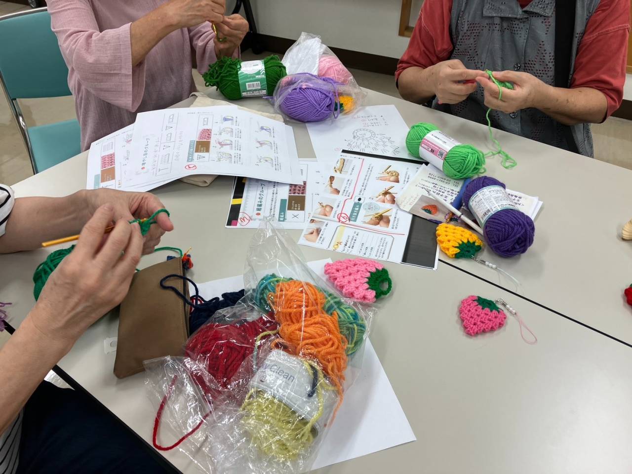 アクリルたわし作成イベント9/30開催【高齢者あんしんｾﾝﾀｰ】